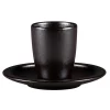 Sous tasse à café rond Forge porcelaine vitrifiée Ø 13 cm stone Ease - RAK New