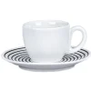 Sous tasse à café rond Hypnotic porcelaine Ø 12,3 cm Hypnotic - RAK Online