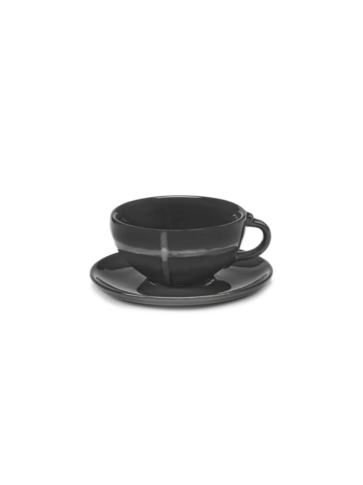 Sous tasse à café rond Pacific porcelaine Ø 14 cm Zuma - SERAX
