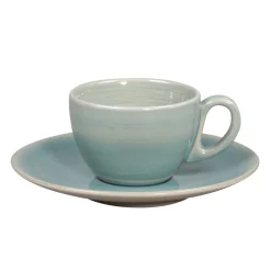 Sous tasse à café rond Saphire porcelaine vitrifiée Ø 15 cm stone Spot - RAK Online