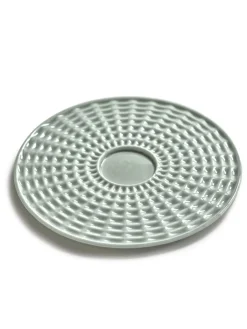 SERAX Sous tasse à café rond vert porcelaine bone china Ø 11,5 cm Nido New