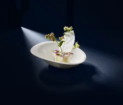 Sous tasse à café/thé rond blanc porcelaine bone china 15,5 cm Pose - RAK Online