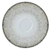 Sous tasse à café/thé rond Weave porcelaine Ø 16,8 cm Digi - RAK