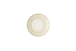 CHURCHILL Sous tasse à cappuccino rond Natural porcelaine vitrifiée Ø 15,6 cm Inked Lume Sale