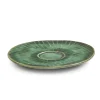 Sous tasse à cappuccino rond vert grès émaillé 14,5 cm Ø 14,5 cm Verde Lanza - SERAX Discount