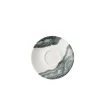 Sous-tasse à cappuccino / thé rond Black porcelaine vitrifiée Ø 15 cm Tide - CHURCHILL Online