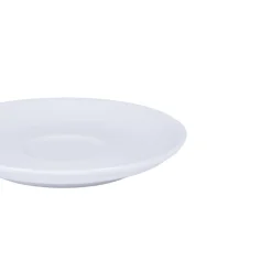 Sous-tasse à cappuccino / thé rond blanc porcelaine Ø 14 cm Emotions - PRO.MUNDI Discount