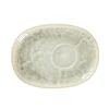 RAK Sous tasse à déjeuner ovale céladon porcelaine vitrifiée 19 cm Krush Sale