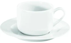 Sous tasse à déjeuner rond blanc porcelaine culinaire Ø 16,7 cm Sancerre - PILLIVUYT