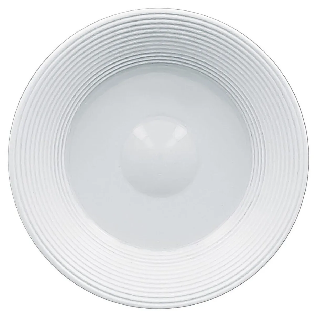 RAK Sous tasse à déjeuner rond blanc porcelaine vitrifiée Ø 17 cm Evolution Discount