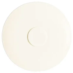RAK Sous-tasse à déjeuner rond ivoire porcelaine vitrifiée Ø 17 cm Classic Gourmet Outlet