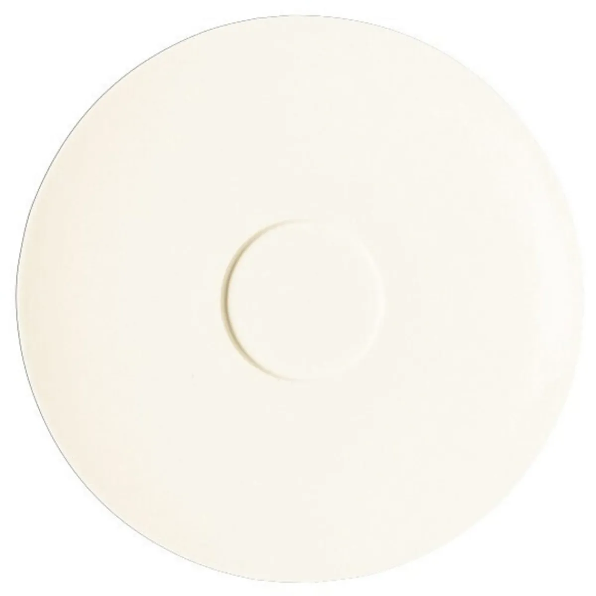 RAK Sous-tasse à déjeuner rond ivoire porcelaine vitrifiée Ø 17 cm Classic Gourmet Outlet