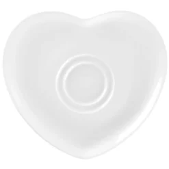 Sous tasse double empreinte blanc porcelaine 16 cm  Cliché - RAK Hot
