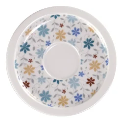 RAK Sous tasse à espresso blanc porcelaine vitrifiée Ø 13 cm stone Ease Décor Summer Sale