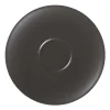 Sous tasse à espresso brun porcelaine vitrifiée Ø 12,5 cm Genesis - RAK Sale