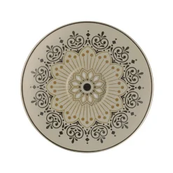 Sous tasse à espresso rond Argila Décor Cartagena porcelaine Ø 12,5 cm Earth - RAK Sale