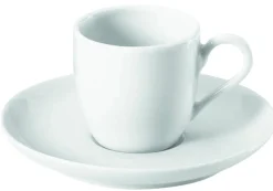 PILLIVUYT Sous tasse à espresso rond blanc porcelaine culinaire Ø 12,7 cm Cecil New