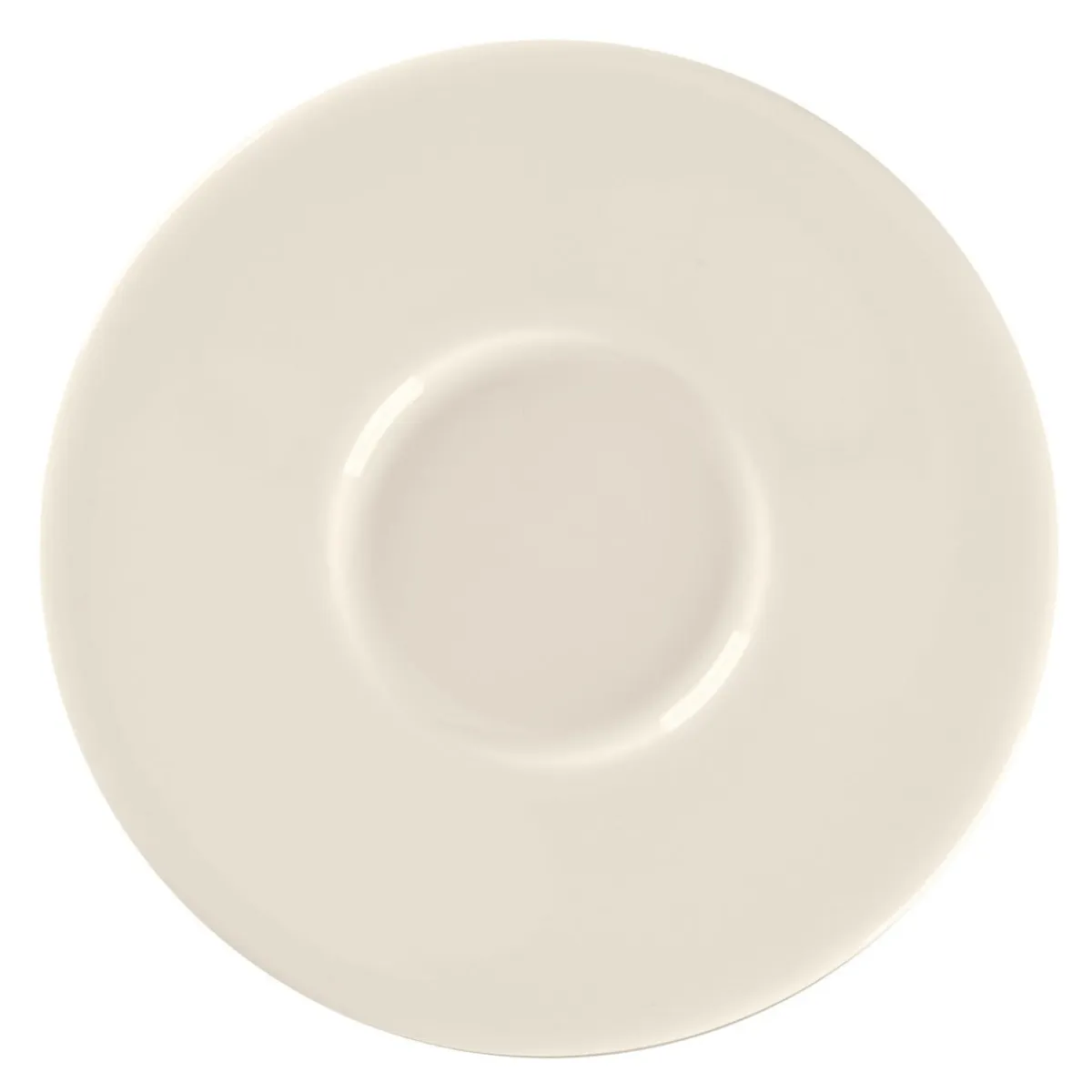 RAK Sous tasse à espresso rond blanc porcelaine bone china Ø 13 cm Fedra Best