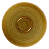 RAK Sous tasse à espresso rond Garnet porcelaine vitrifiée Ø 12,5 cm stone Spot Best