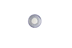 Sous tasse à espresso rond Ink porcelaine vitrifiée Ø 11,8 cm Harvest Mediterranean Moresque - DUDSON Outlet