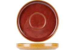 PROOF Sous tasse à espresso rond jaune porcelaine Ø 11 cm Elements Mustard Clearance