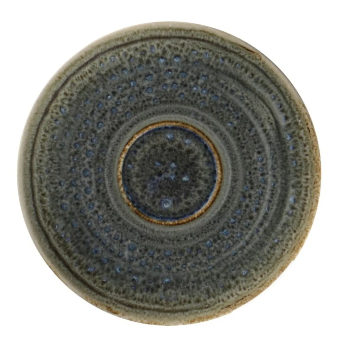 Sous tasse à espresso rond Peridot porcelaine vitrifiée Ø 12,5 cm stone Spot - RAK Online