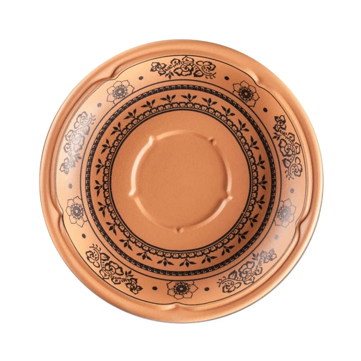RAK Sous tasse à espresso rond Tero Décor Alexandria porcelaine Ø 13 cm Earth Online