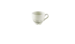 Sous tasse à espresso rond vert porcelaine vitrifiée Ø 11,8 cm Finca Flint - DUDSON New