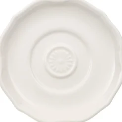 VILLEROY & BOCH Sous tasse expresso blanc porcelaine Ø 12 cm La Scala Outlet