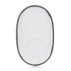 REVOL Sous-tasse à expresso ovale blanc porcelaine culinaire 13,5 cm  Caractère Online