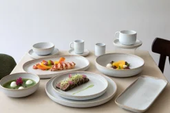 ACCOLADE Sous tasse expresso rond beige grès émaillé Ø 12 cm Sand Discount