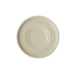 APS Sous-tasse expresso rond beige porcelaine Ø 12,5 cm The Grid Outlet