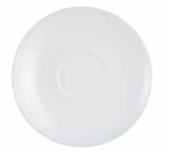 ARCOROC Sous-tasse à expresso rond blanc verre opal Ø 11,2 cm Restaurant New