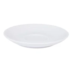 Sous-tasse à expresso rond blanc porcelaine Ø 12 cm Emotions - PRO.MUNDI Hot