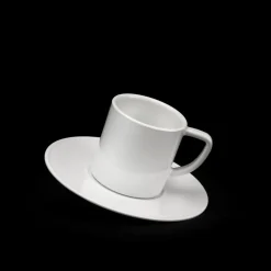 Sous-tasse à expresso rond blanc mélamine Ø 11,5 cm Prestige - PLATEX New