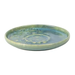 Sous tasse expresso rond bleu grès émaillé Ø 12 cm Magic - ACCOLADE Hot