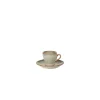 PRO.MUNDI Sous tasse à expresso rond gris bleu porcelaine Ø 12 cm Serena Clearance