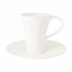 RAK Sous-tasse à expresso rond ivoire porcelaine vitrifiée Ø 14,5 cm Giro Best