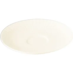 RAK Sous-tasse à expresso rond ivoire porcelaine vitrifiée Ø 12,5 cm Metropolis Online