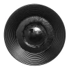 Sous-tasse à expresso rond noir porcelaine vitrifiée Ø 13 cm Edge - RAK Sale