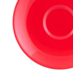 PRO.MUNDI Sous-tasse à expresso rond rouge porcelaine Ø 12 cm Emotions Clearance