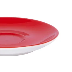 PRO.MUNDI Sous-tasse à expresso rond rouge porcelaine Ø 12 cm Emotions Clearance