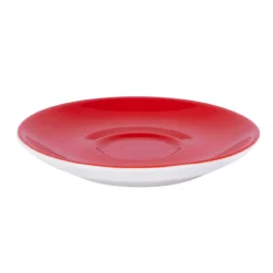 PRO.MUNDI Sous-tasse à expresso rond rouge porcelaine Ø 12 cm Emotions Clearance