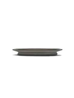 Sous tasse à expresso rond Slate porcelaine Ø 11 cm Dune - SERAX New