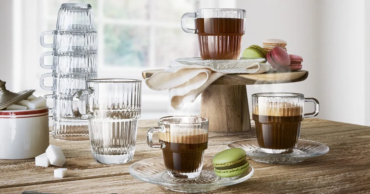 BORMIOLI ROCCO Sous-tasse expresso transparent verre trempé Ø 14 cm Barshine Online