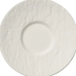 VILLEROY & BOCH Sous tasse rond blanc porcelaine Ø 12 cm The Rock Online