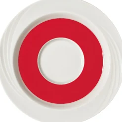 Sous tasse rond blanc porcelaine Ø 16,9 cm Donna Senior - SCHONWALD New