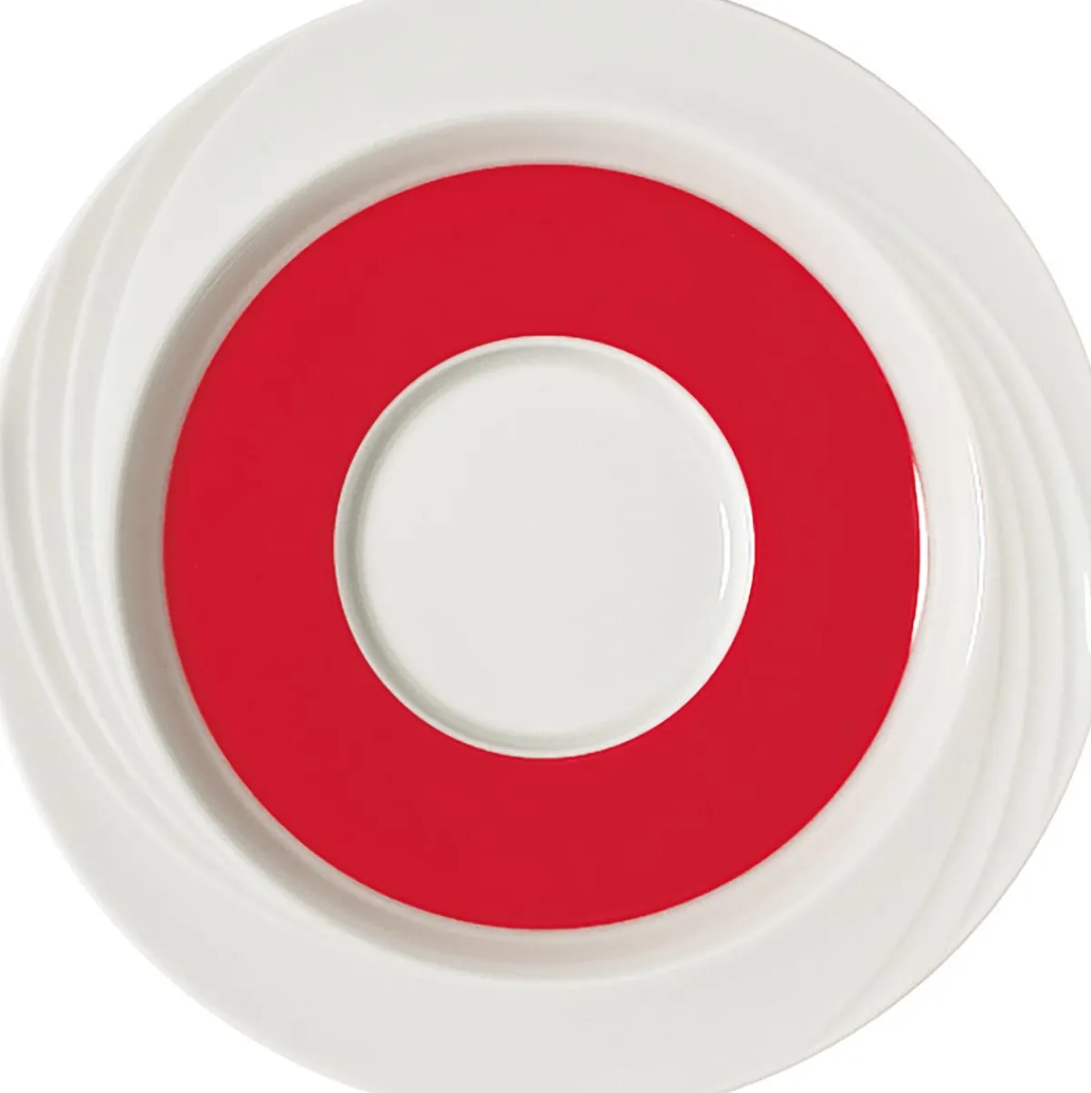 Sous tasse rond blanc porcelaine Ø 16,9 cm Donna Senior - SCHONWALD New