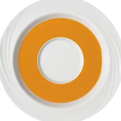 Sous tasse rond blanc porcelaine Ø 16,9 cm Donna Senior - SCHONWALD Discount