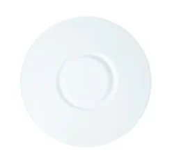 Sous tasse rond blanc verre opal Ø 14 cm Intensity Baril - ARCOROC Sale